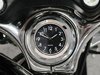 British Made Harley Sportster® / Dyna® Stem Nut Cover with Black Clock