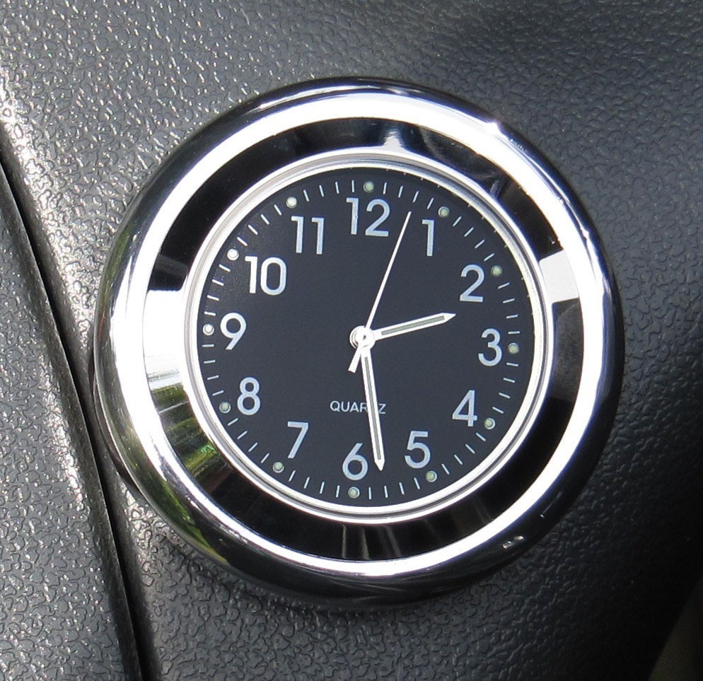 Black Face British Made Time-RiteForty Classic Car Dashboard Clock 