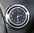 British made Time-Rite "Forty" Classic Car Dashboard Clock - Black Clock