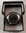 British Made Darkside Groove Royal Enfield Interceptor & GT Stem Nut Cover with Black Clock